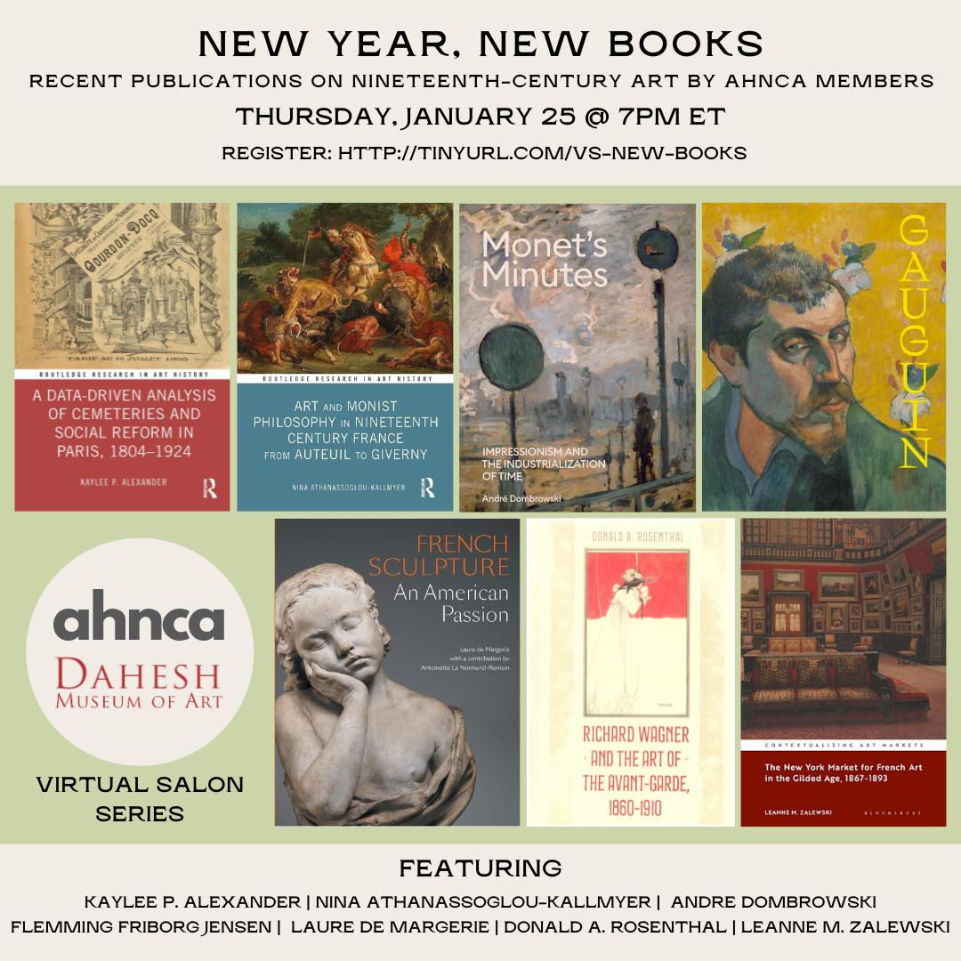 Featured image for “New Year, New Books on Nineteenth-Century Art by AHNCA Members”
