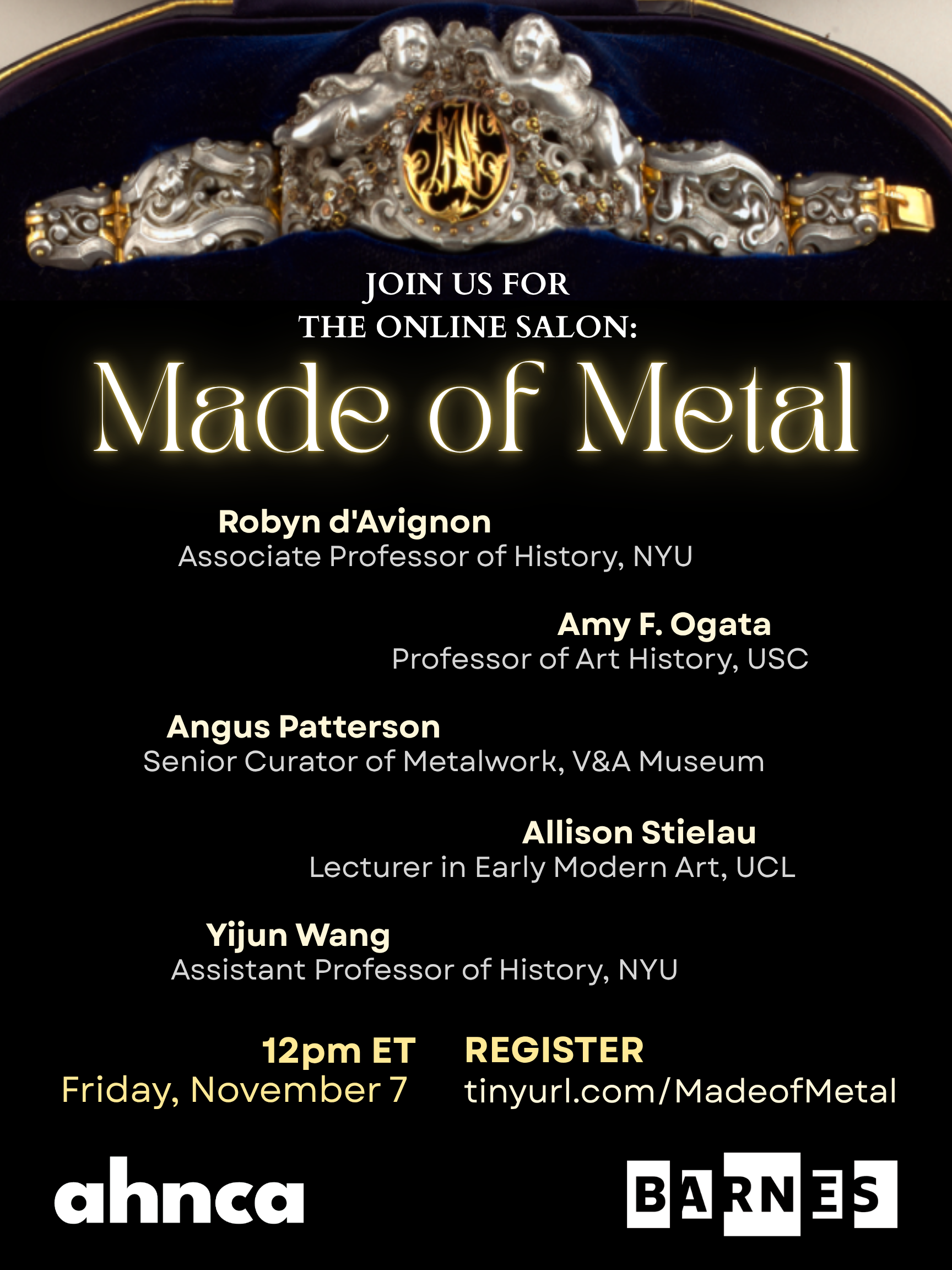 Featured image for “Online Salon: Made of Metal”